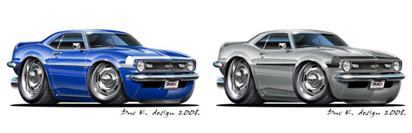 Muscle Car Artwork