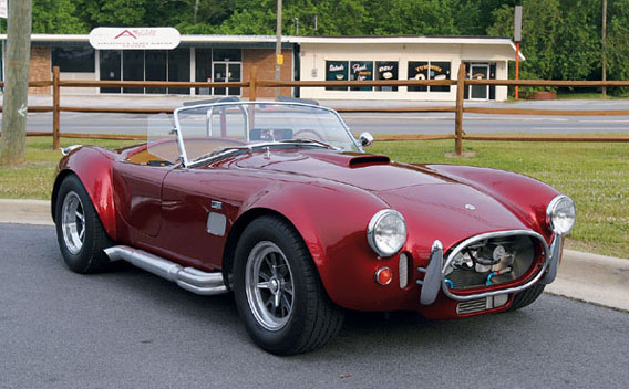  in building and selling replicas kit cars for AC Shelby Cobra and some 