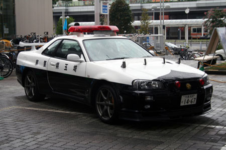 Japan police car