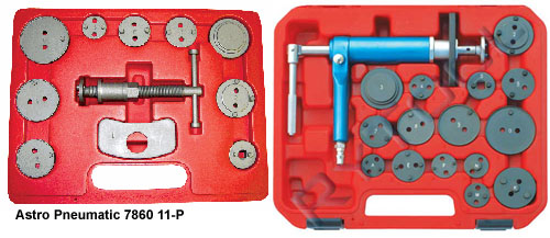 Brake caliper piston tool