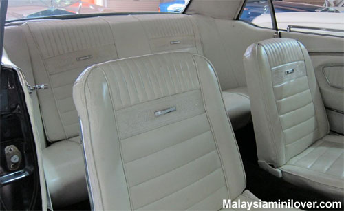 white leather car seat cover