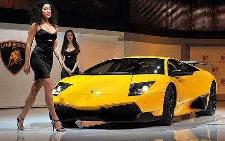 Lamborghini Murcielago, world's widest car