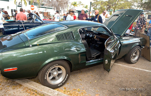 green muscle cars