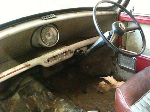 1959 Austin Mini Se7en De Luxe Saloon Interior