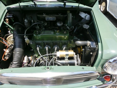 Morris Cooper S 1275S engine
