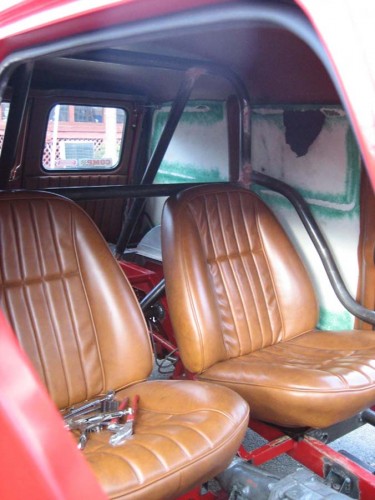 Austin Seven Van interior