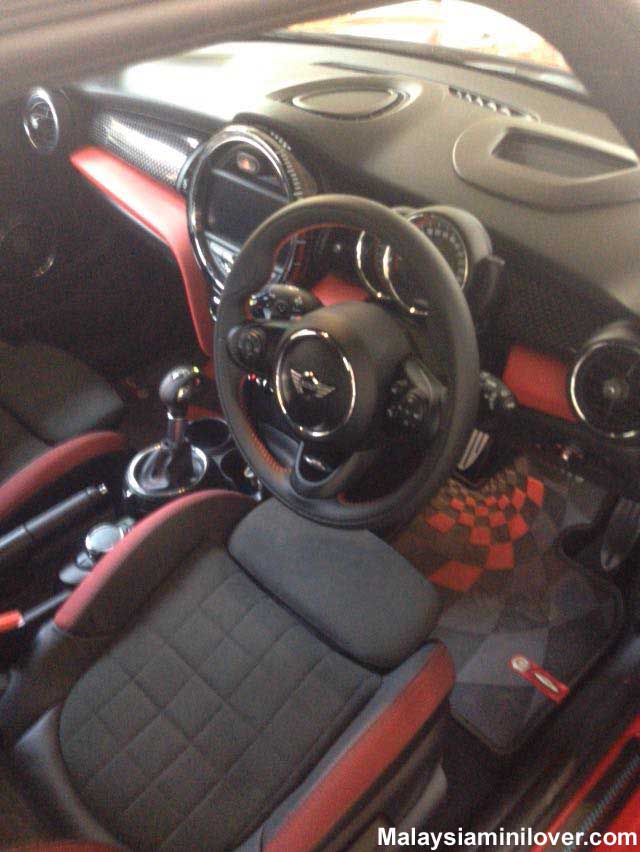 MINI John Cooper Works JCW interior