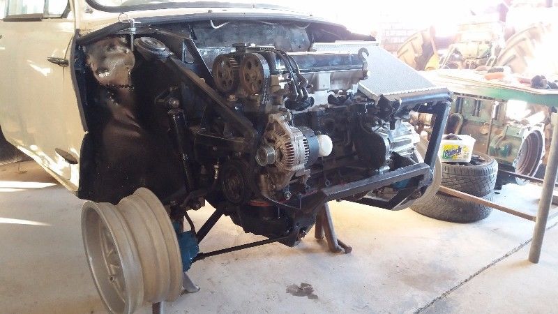 Mini Mk1 Toyota 4AGE engine