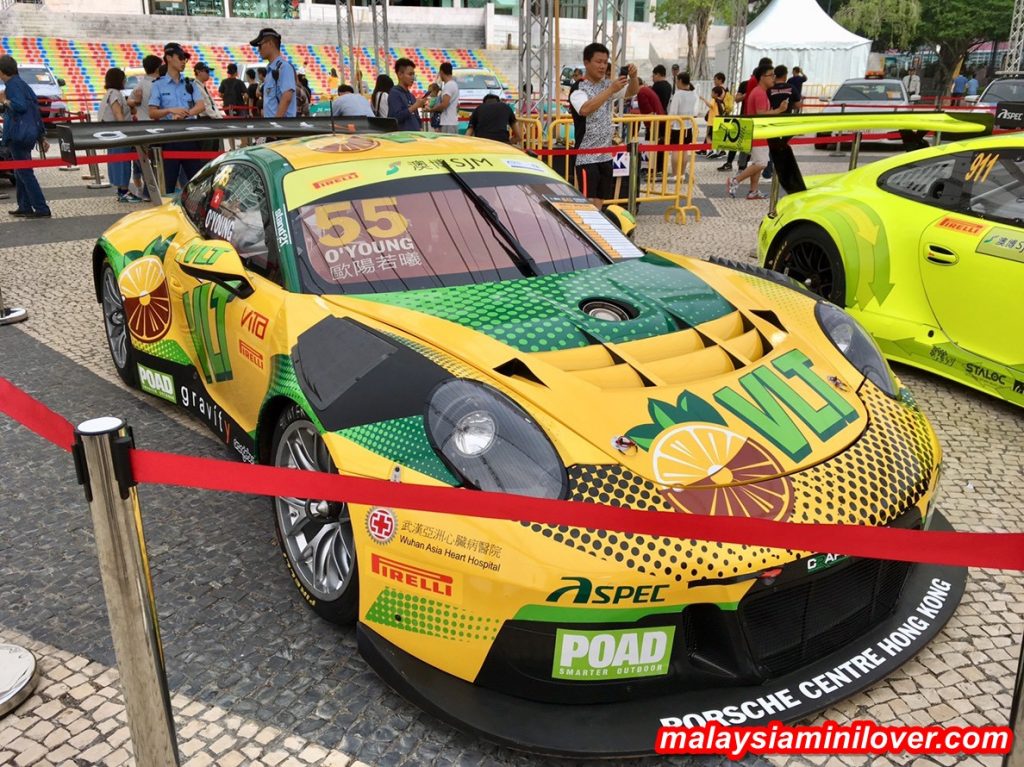 Macau Grand Prix Porsche